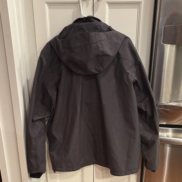 Carhartt Dark Gray Hooded Jacket - Picture 3 of 3